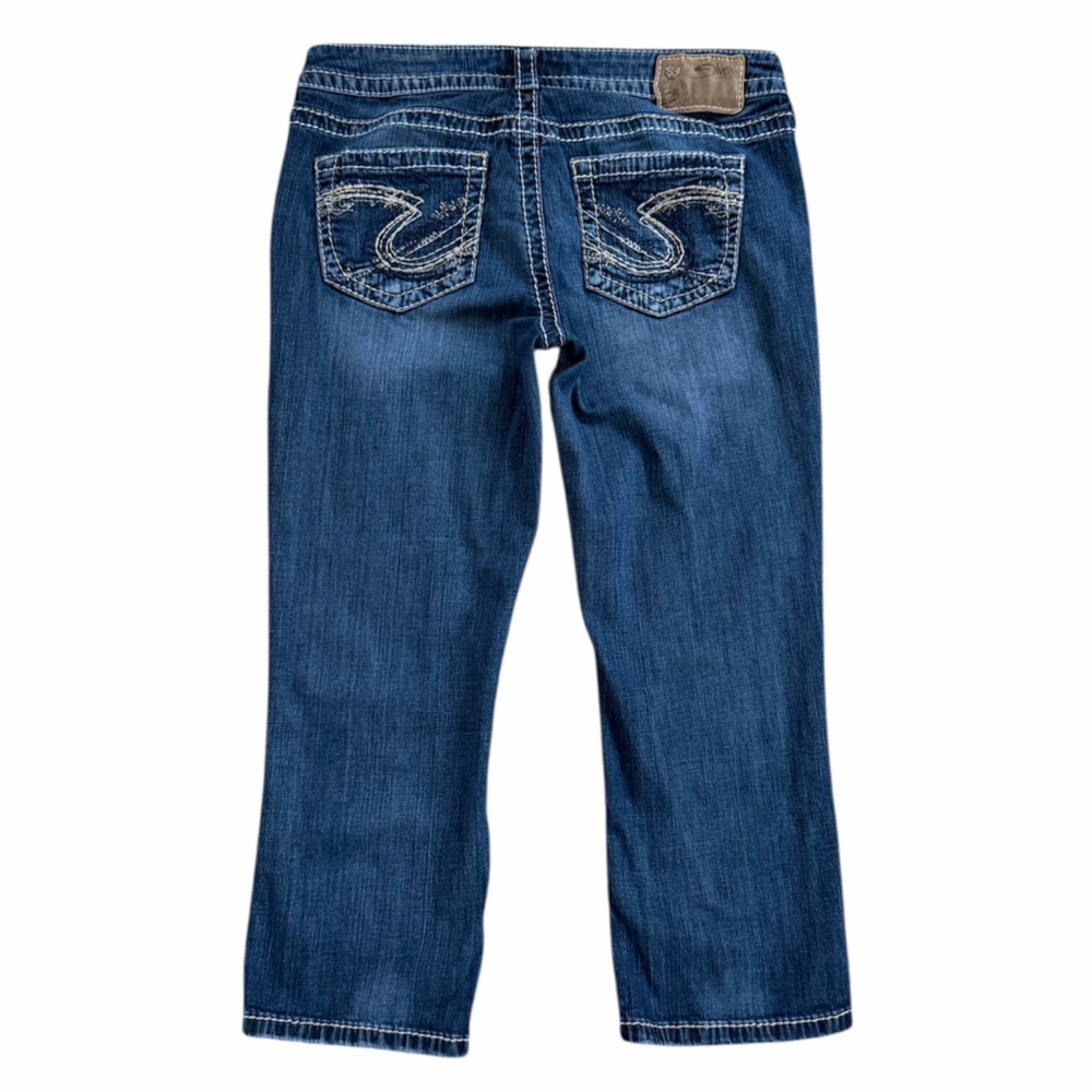 Silver Jeans Aiko Stretch Capri Jeans Size‎ 29